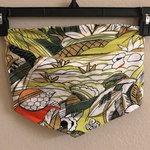 Urban Outfitters Tropical Print Mini Tube Top
